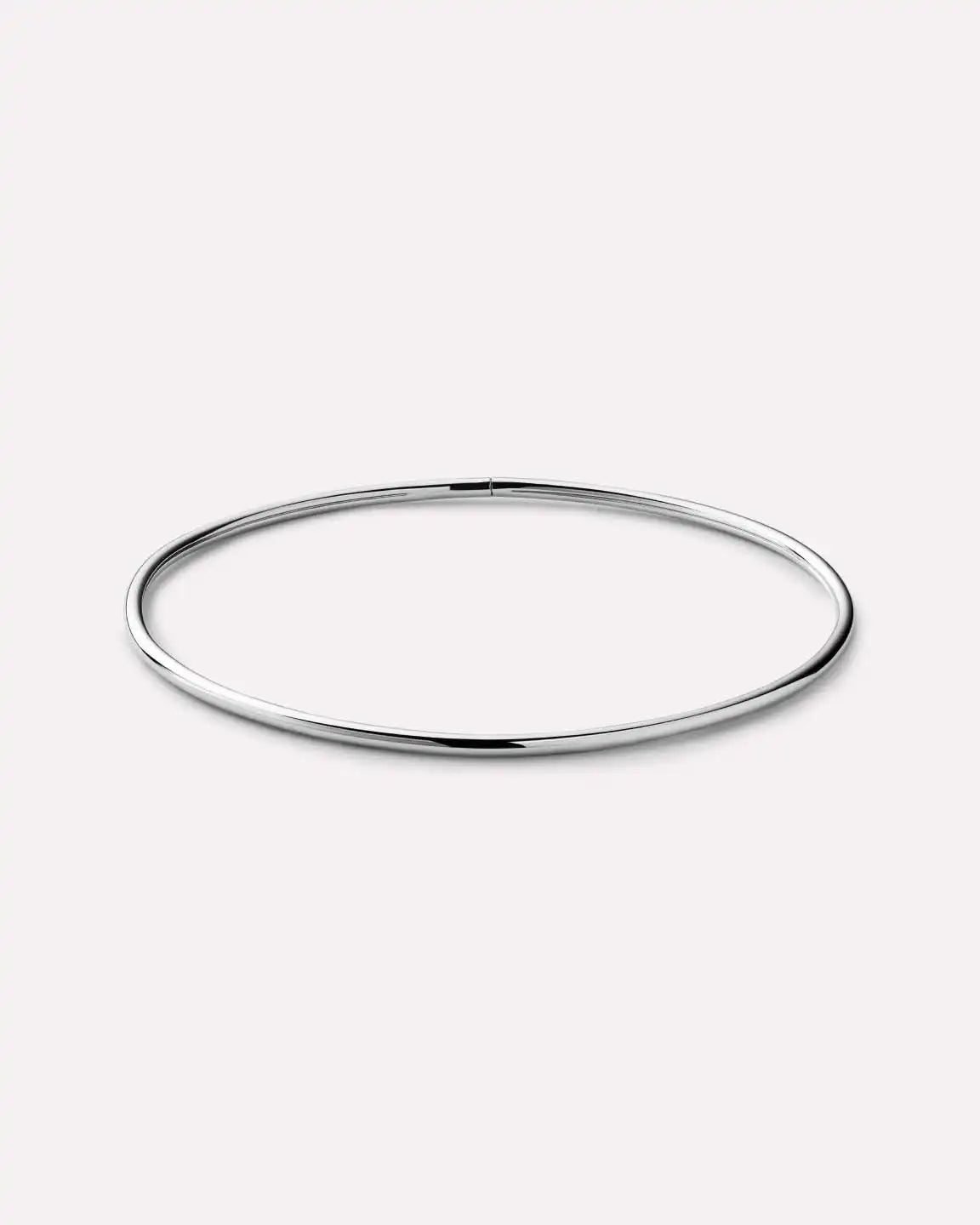 Gold Bangle Bracelet - Carter (2mm)