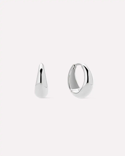 Small Gold Hoop Earrings - Nate Medium